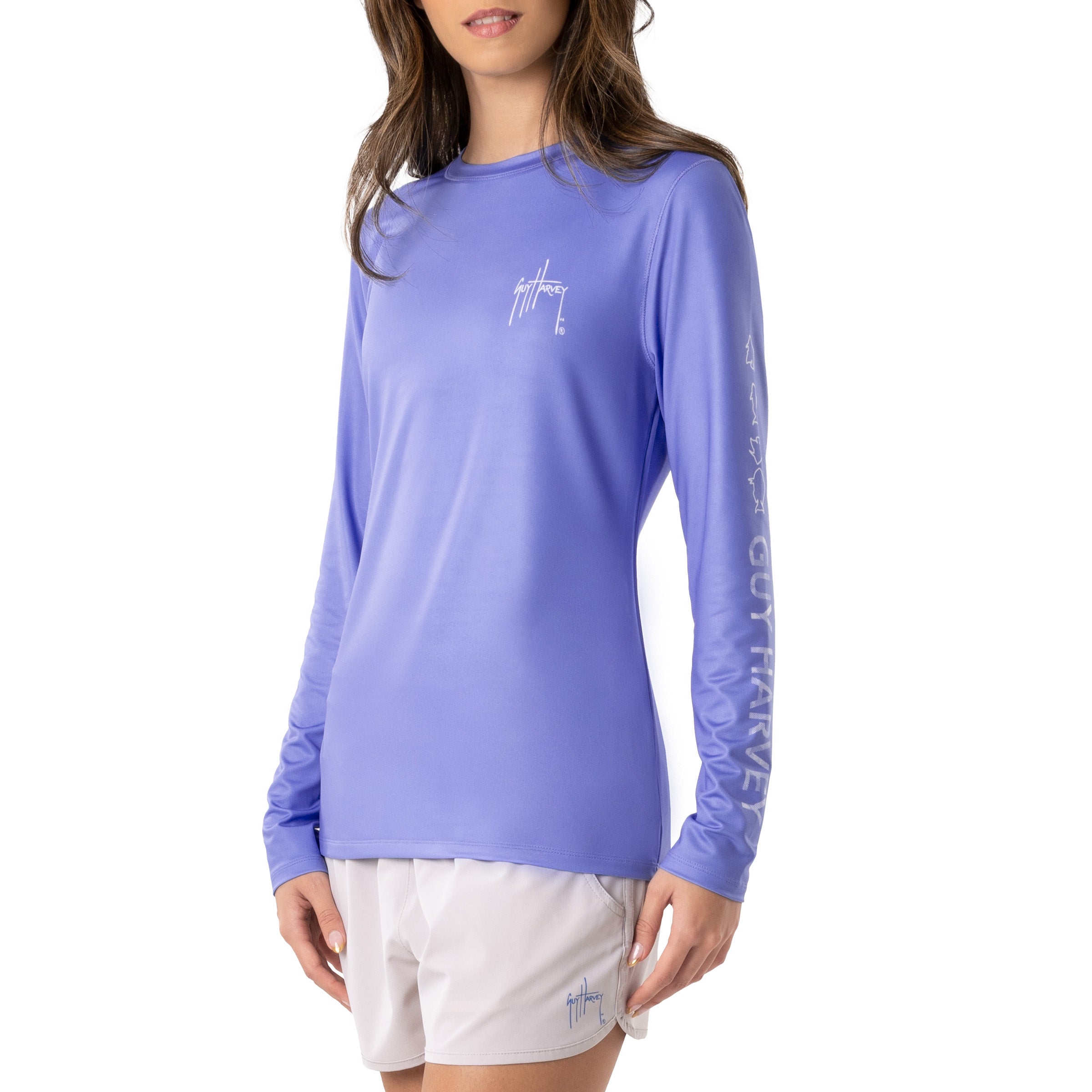 Ladies Retro Hawksbill Long Sleeve Sun Protection Shirt View 4