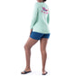 Ladies On The Hook Long Sleeve Performance Sun Protection Top View 4