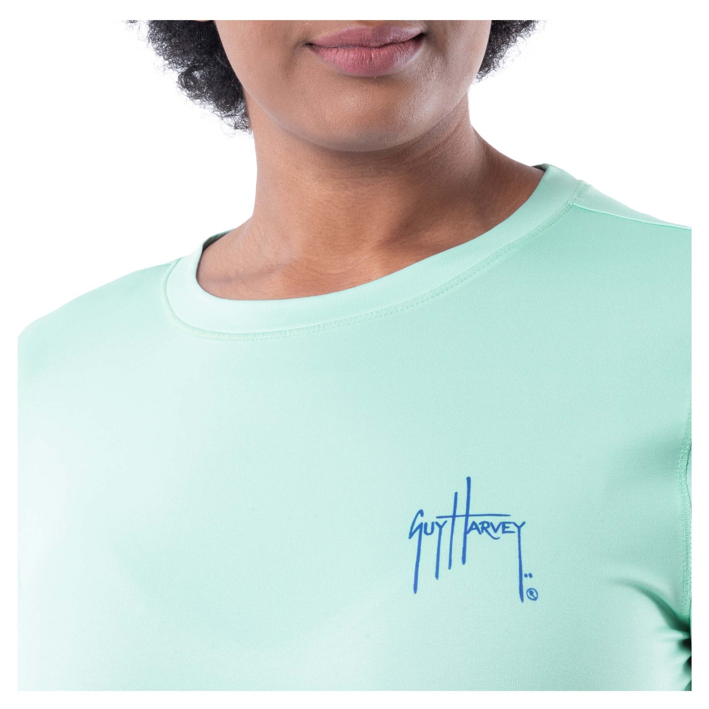 Ladies On The Hook Long Sleeve Performance Sun Protection Top View 6