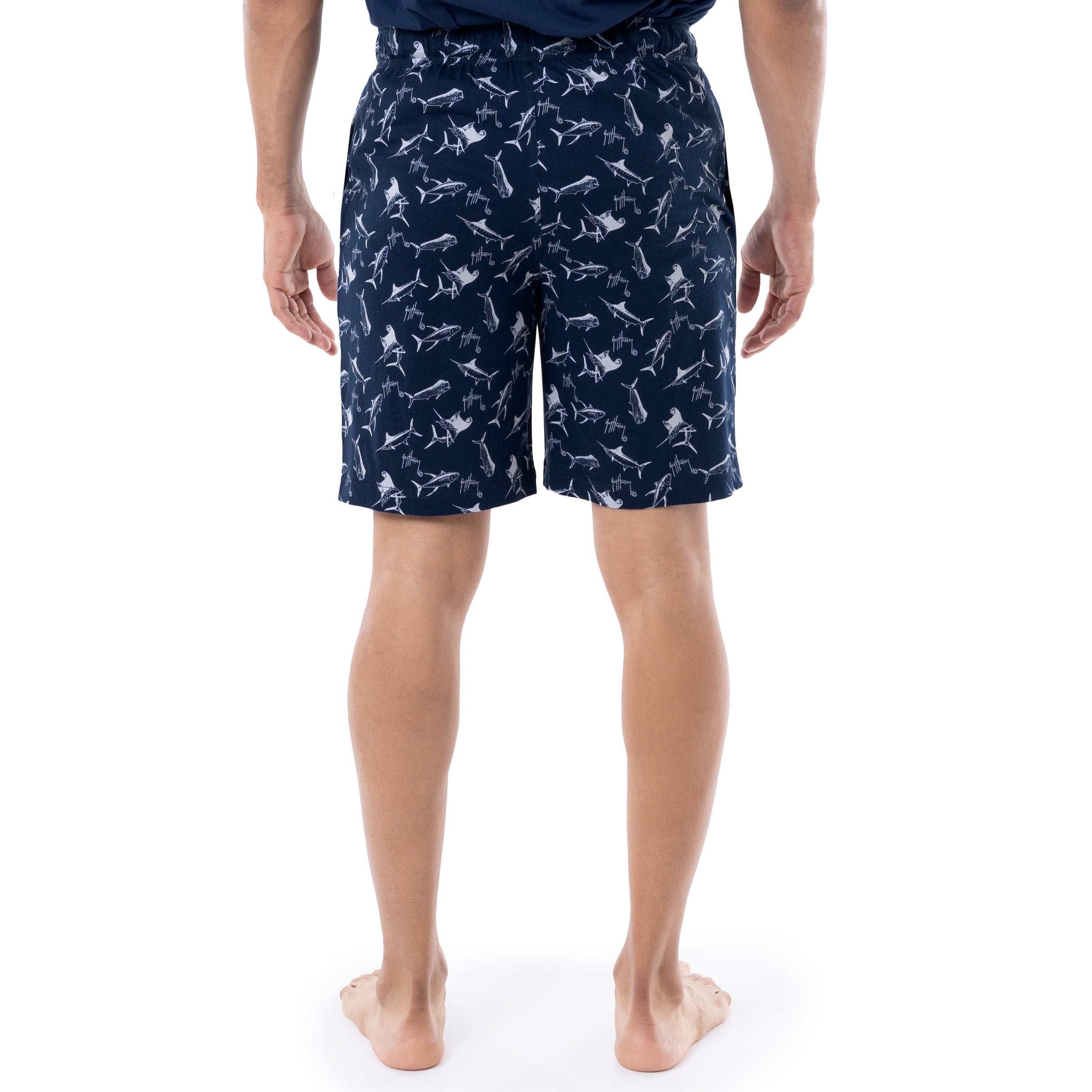 Men's Game Fish Knit Sleep Short View 3