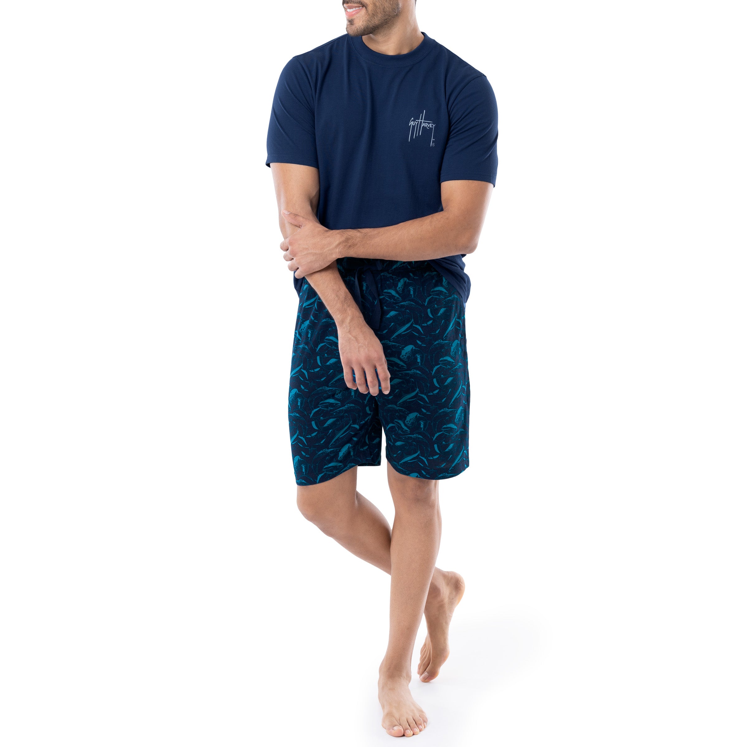 Men's Dive Harvey Knit Sleep Short View 6