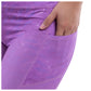 Ladies Purple Radar Biker Shorts