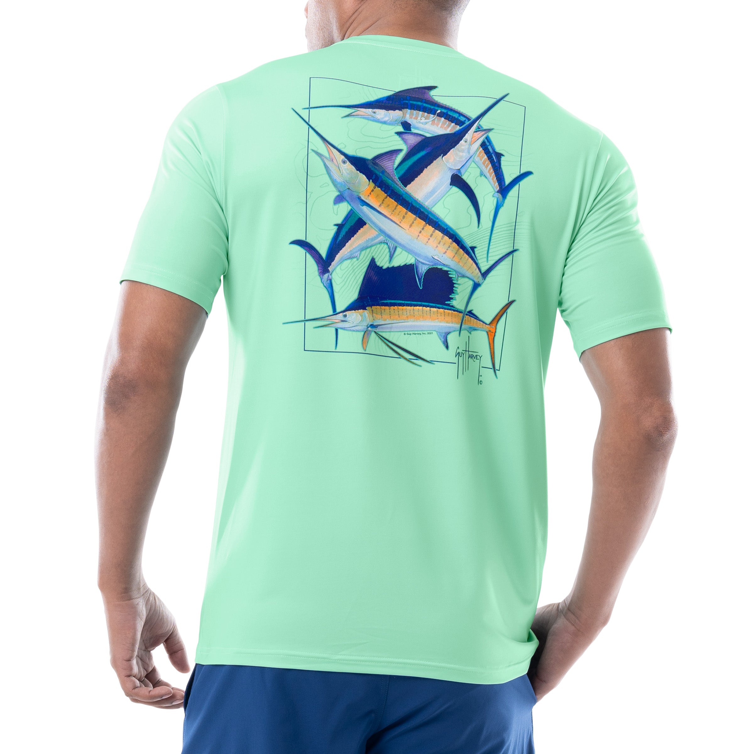 Men's SG Slam Short Sleeve Performance Shirt View 1