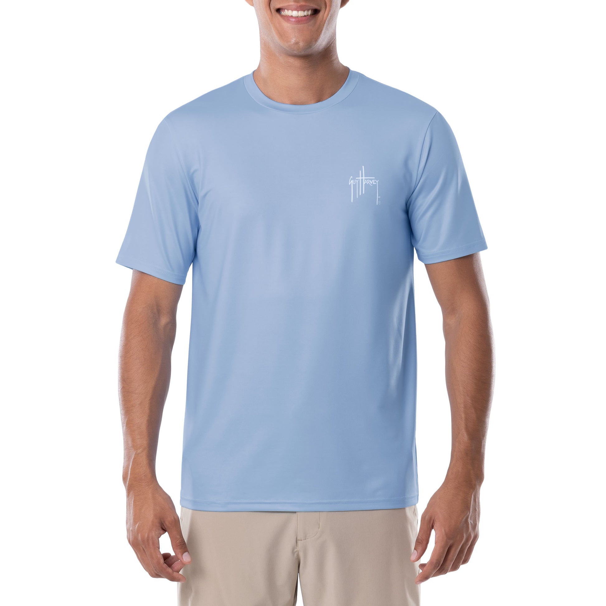 Men's Sailfish Americana Short Sleeve Performance Shirt View 2