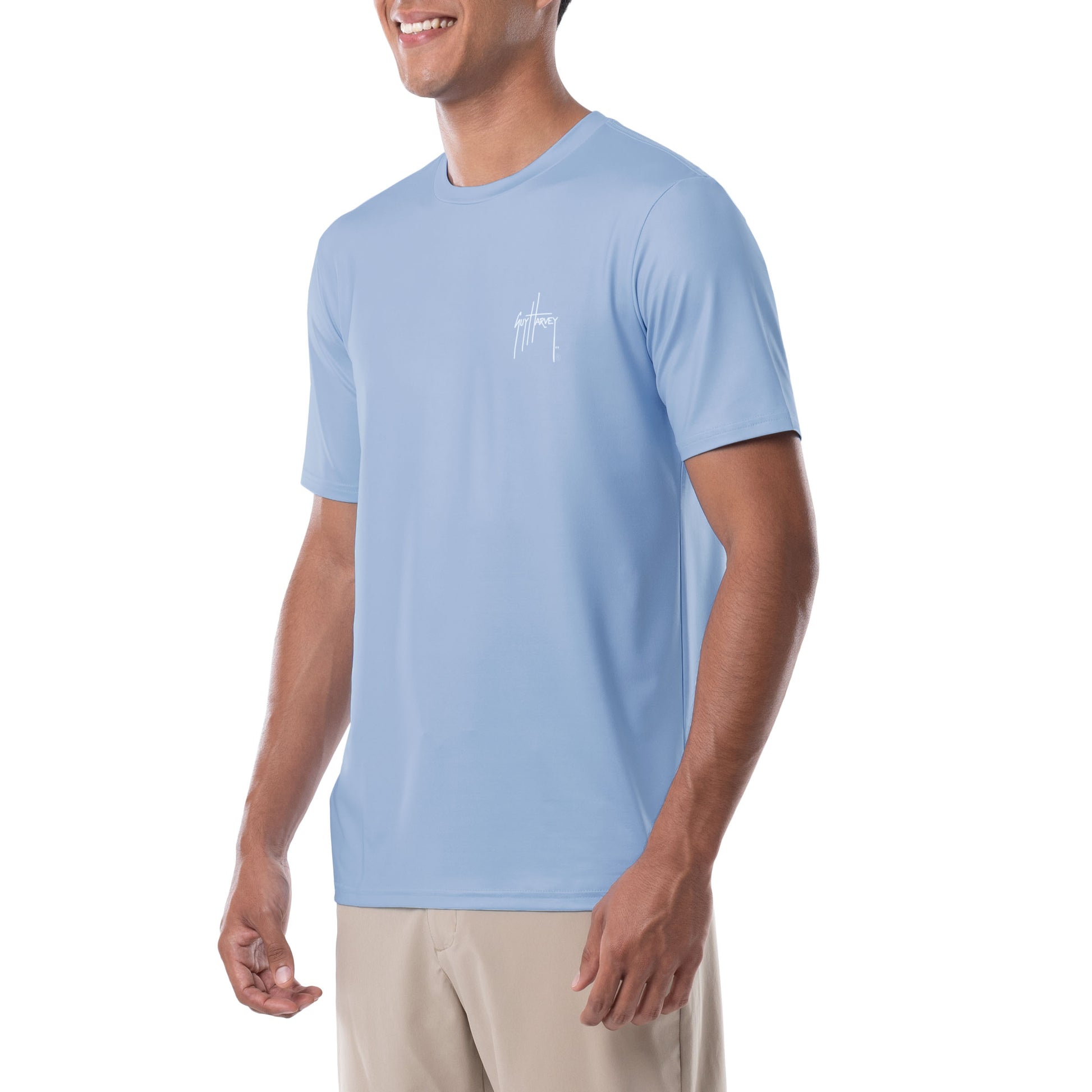 Men's Sailfish Americana Short Sleeve Performance Shirt View 6