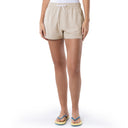 Ladies Beige Solid Short View 1