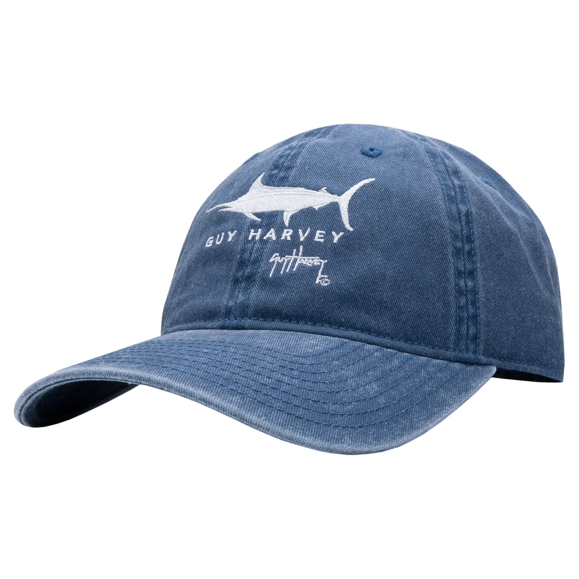 Guy Harvey SKETCHY EMBROIDERED GRAPHIC RELAXED HAT