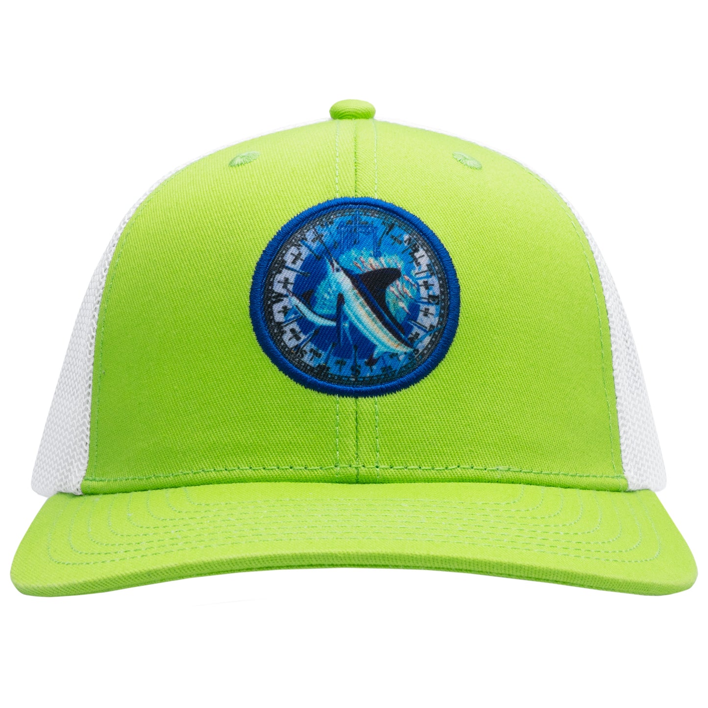Barbados Patch Mesh Trucker Hat View 3