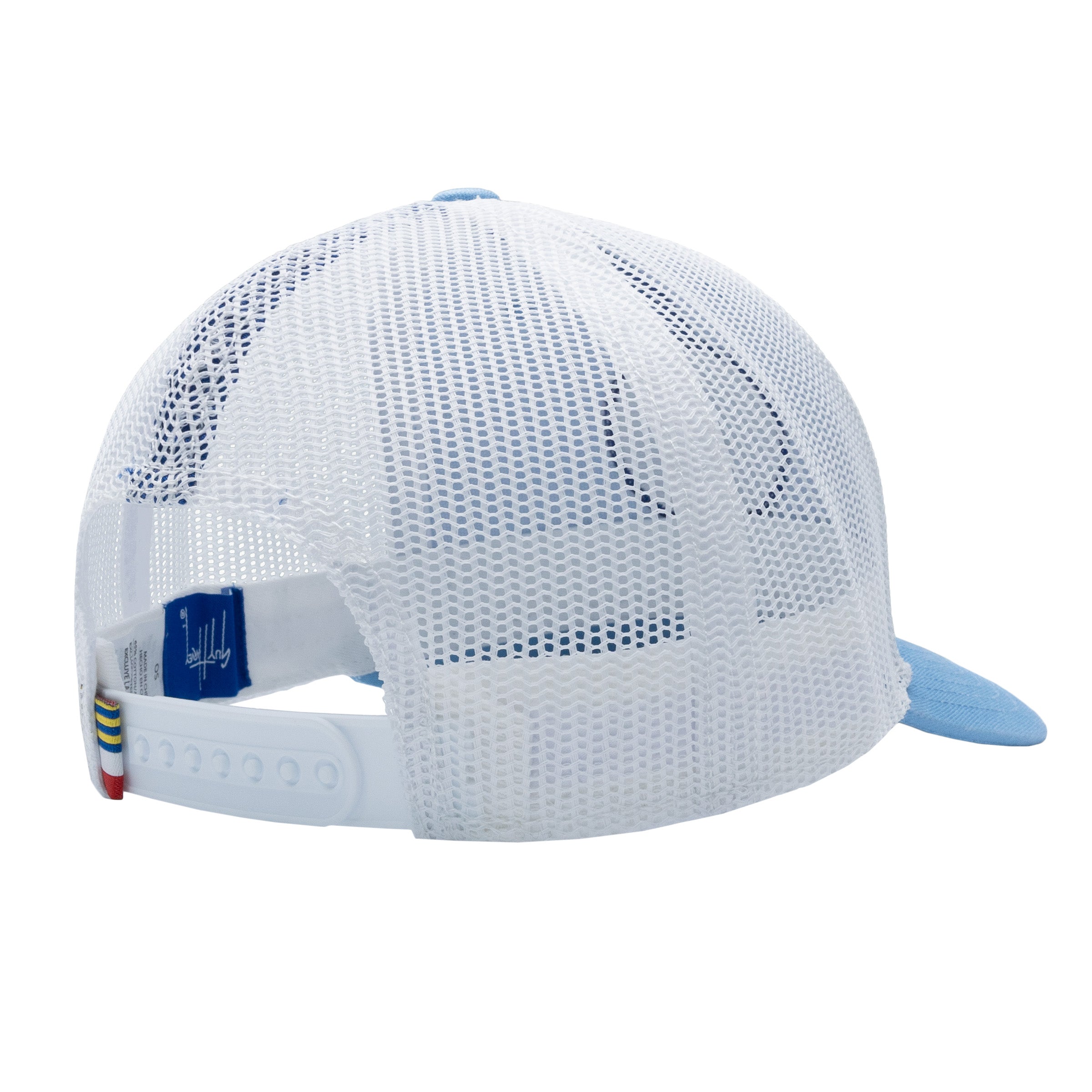 Men Barbados Patch Mesh Trucker Hat View 2