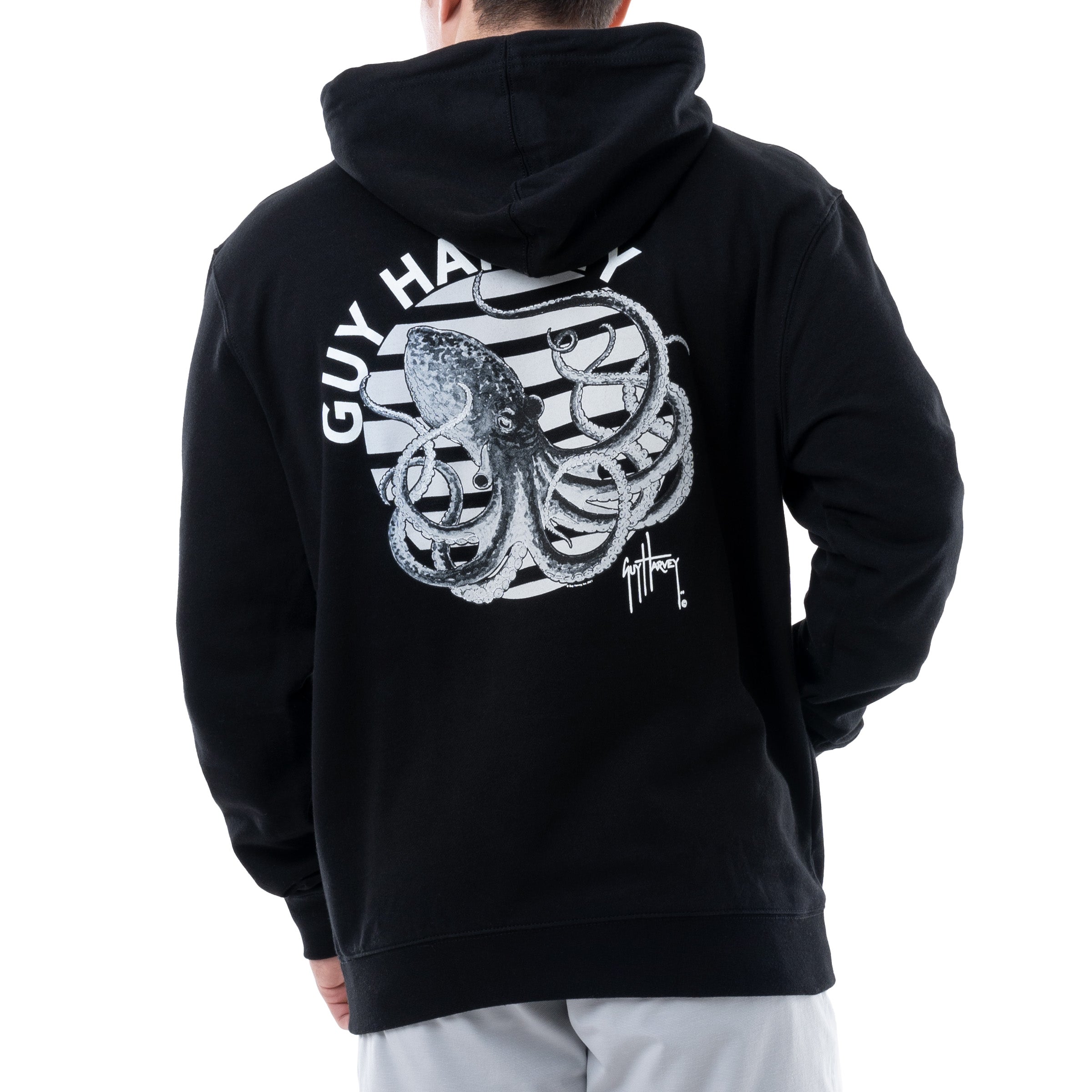 Men's Octopus Fleece Hoodie View 4