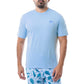 Men's Offshore Hawaiian Knit Sleep Pant + T-Shirt Bundle View 2