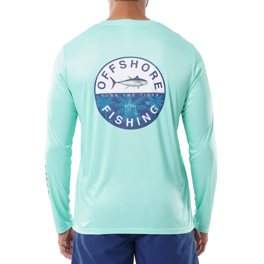 Men's Offshore Fishing Performance Sun Protection Top
