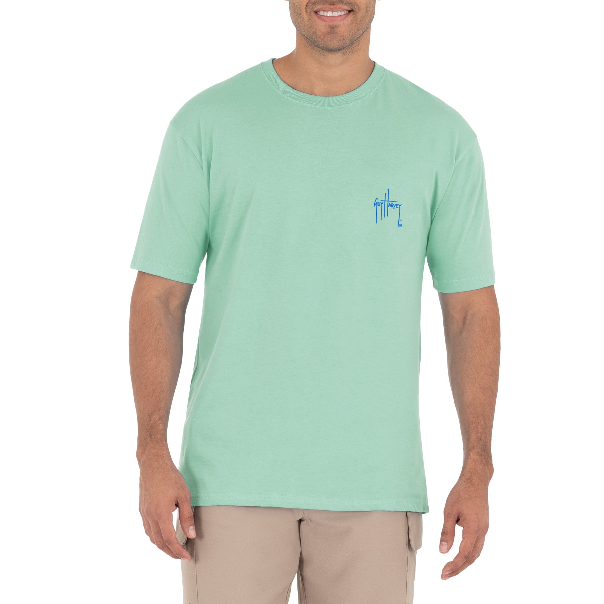 Men's Retro Puerto Rico Short Sleeve T-Shirt View 2