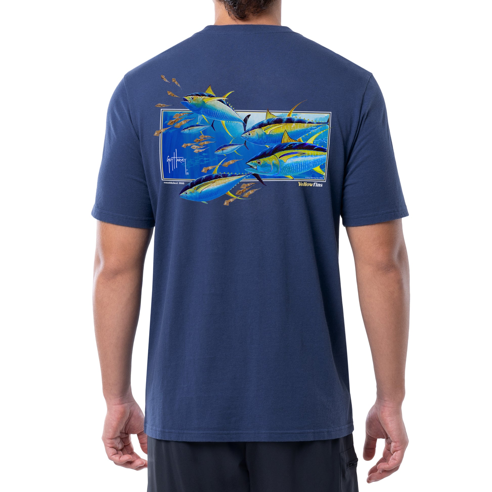 Men's Yellowfins Short Sleeve T-Shirt View 1