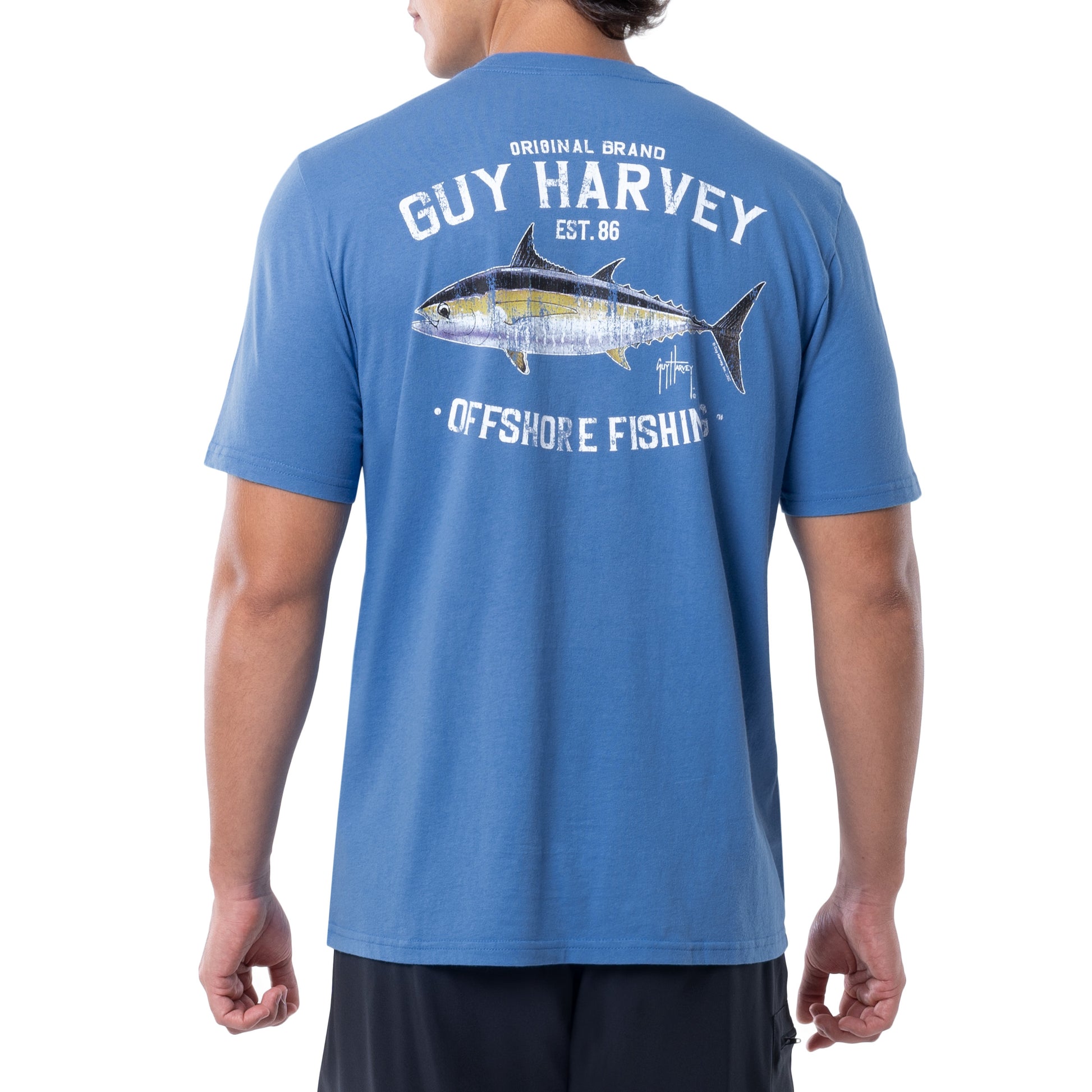 Guy Harvey Men’s Offshore Fish Collection Short Sleeve T-Shirt
