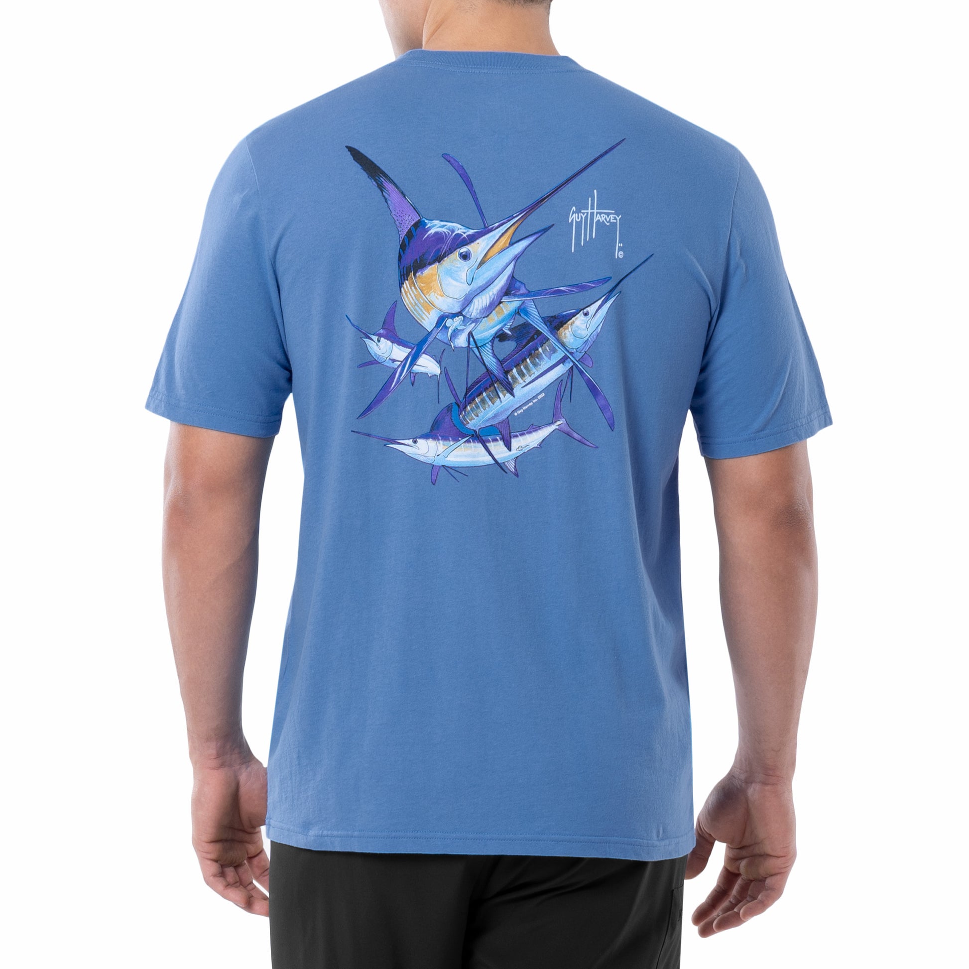 Guy Harvey Freshwater Largemouth Bass Short-Sleeve T-Shirt for Men