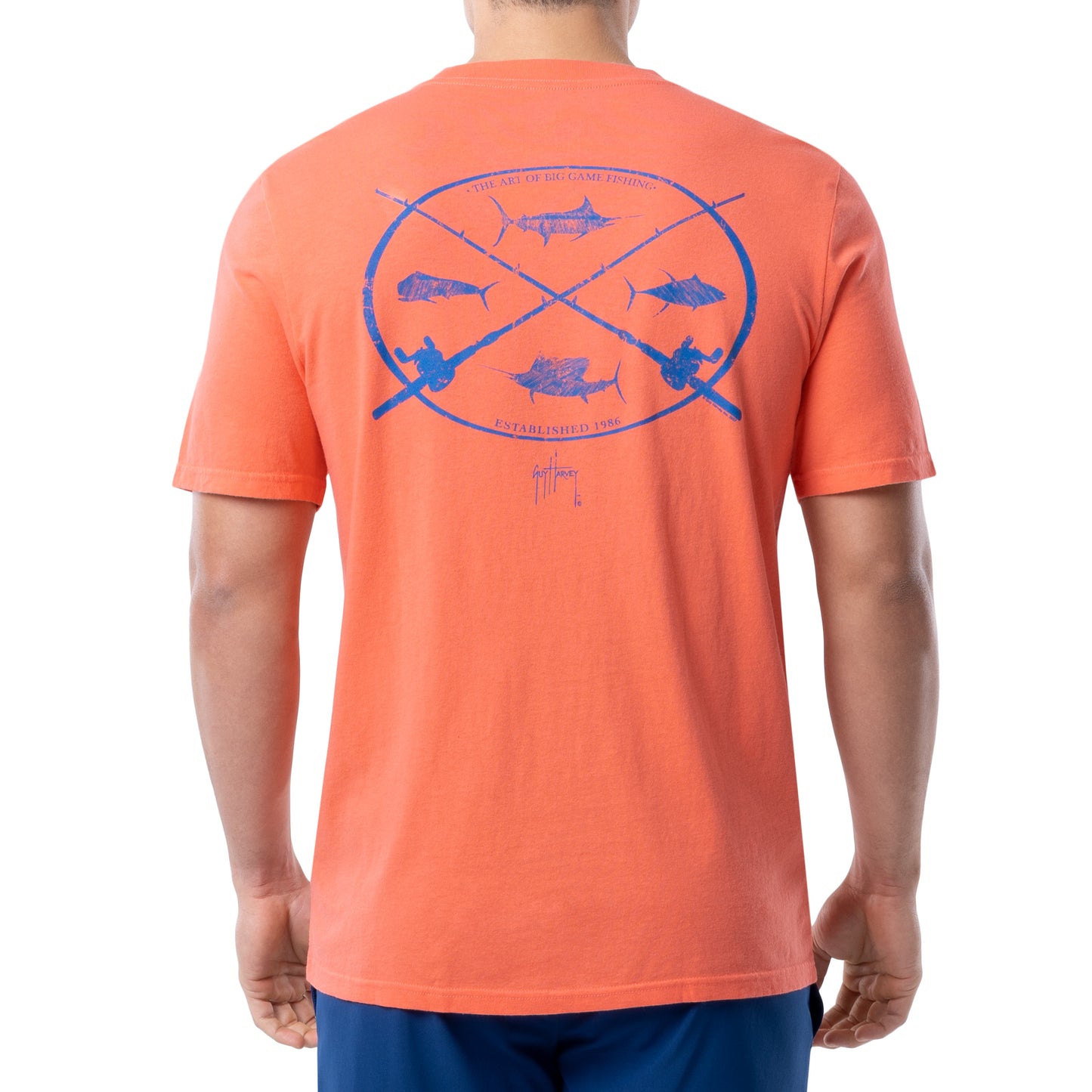 Men's Big Game Fishing Short Sleeve T-Shirt View 1