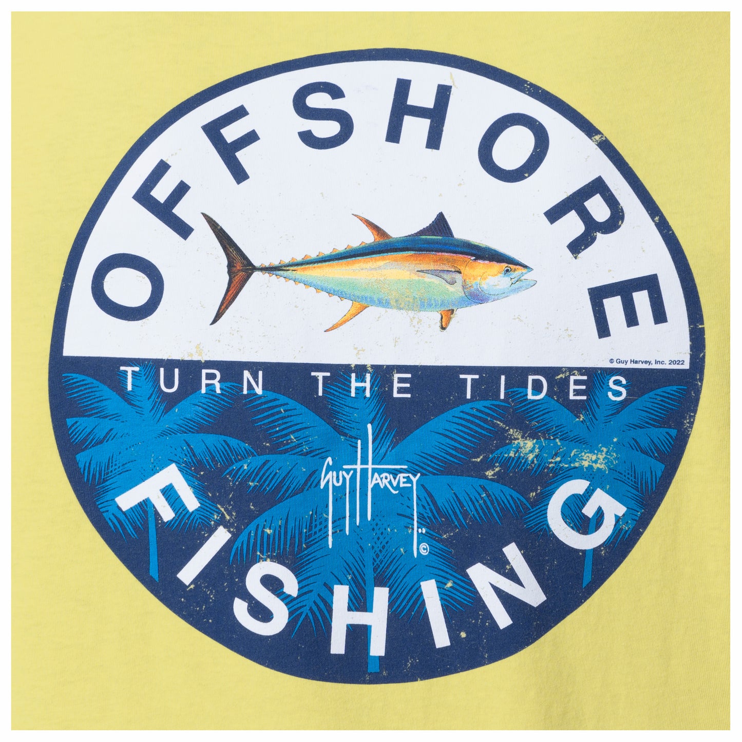 Men's Offshore Fishing Short Sleeve T-Shirt View 3