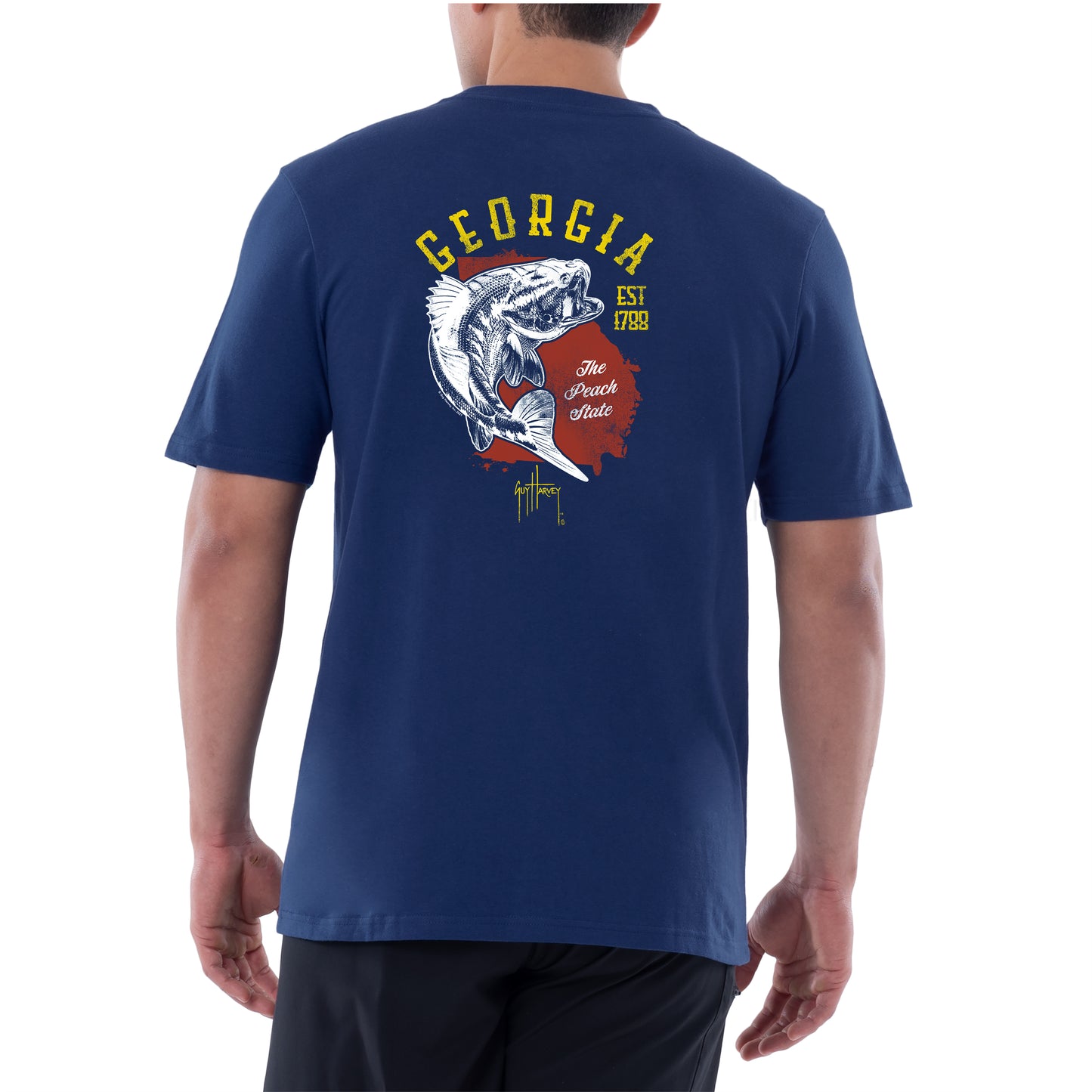 Men's Retro Georgia Short Sleeve T-Shirt
