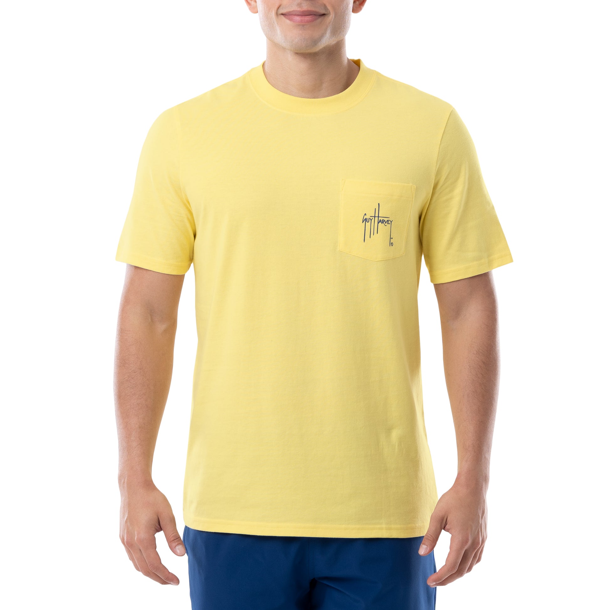 Men's GH Stamp Pocket Short Sleeve T-Shirt View 3