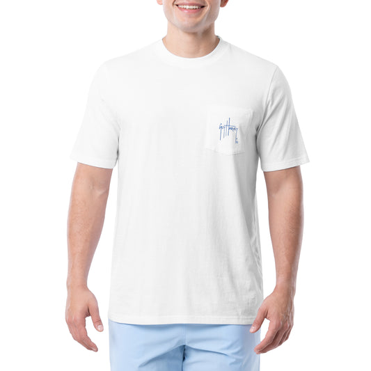 Salt Life Waterman's Trifecta Long-Sleeve UV T-Shirt, Mens, 2XL, Sea Green Heather
