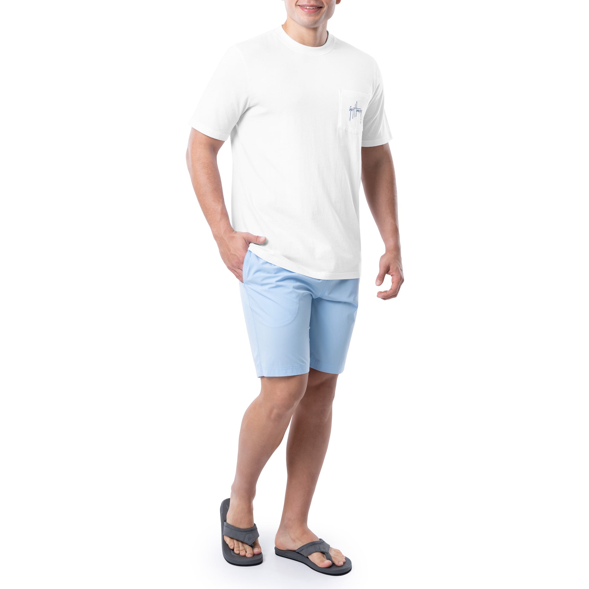 Men's Super Grand Slam Short Sleeve Pocket T-Shirt View 4