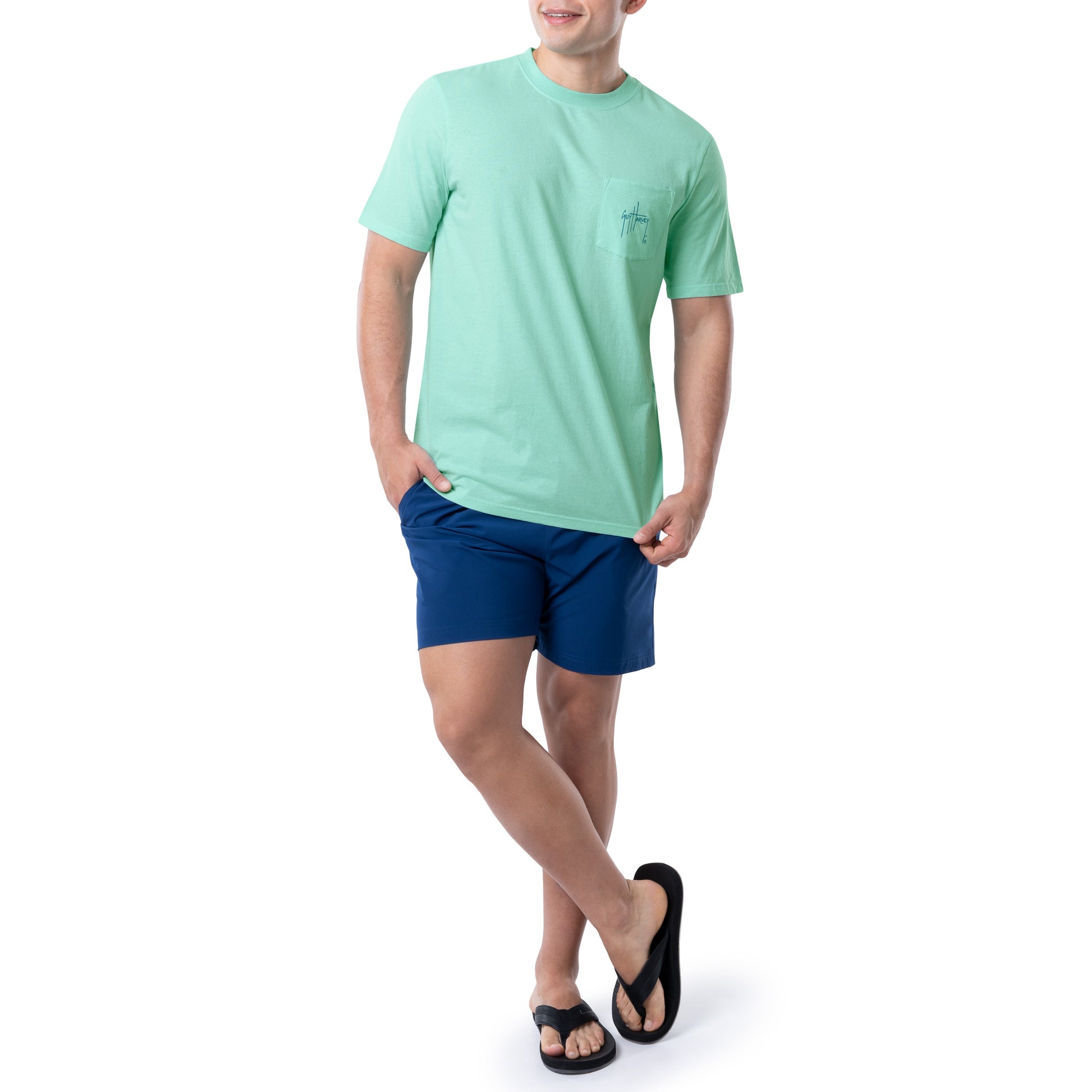 Men's Catch & Release Short Sleeve Pocket T-Shirt View 7