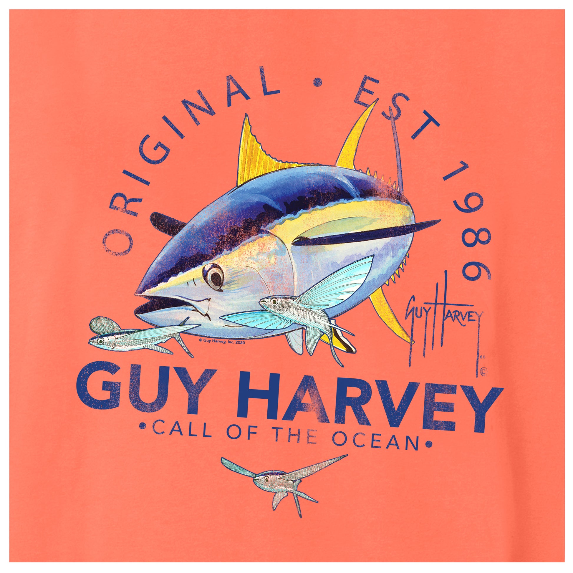 The Tropical Marlin - Performance Fishing T-Shirt