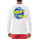Men's Diamond Cut Long Sleeve T-Shirt View 1