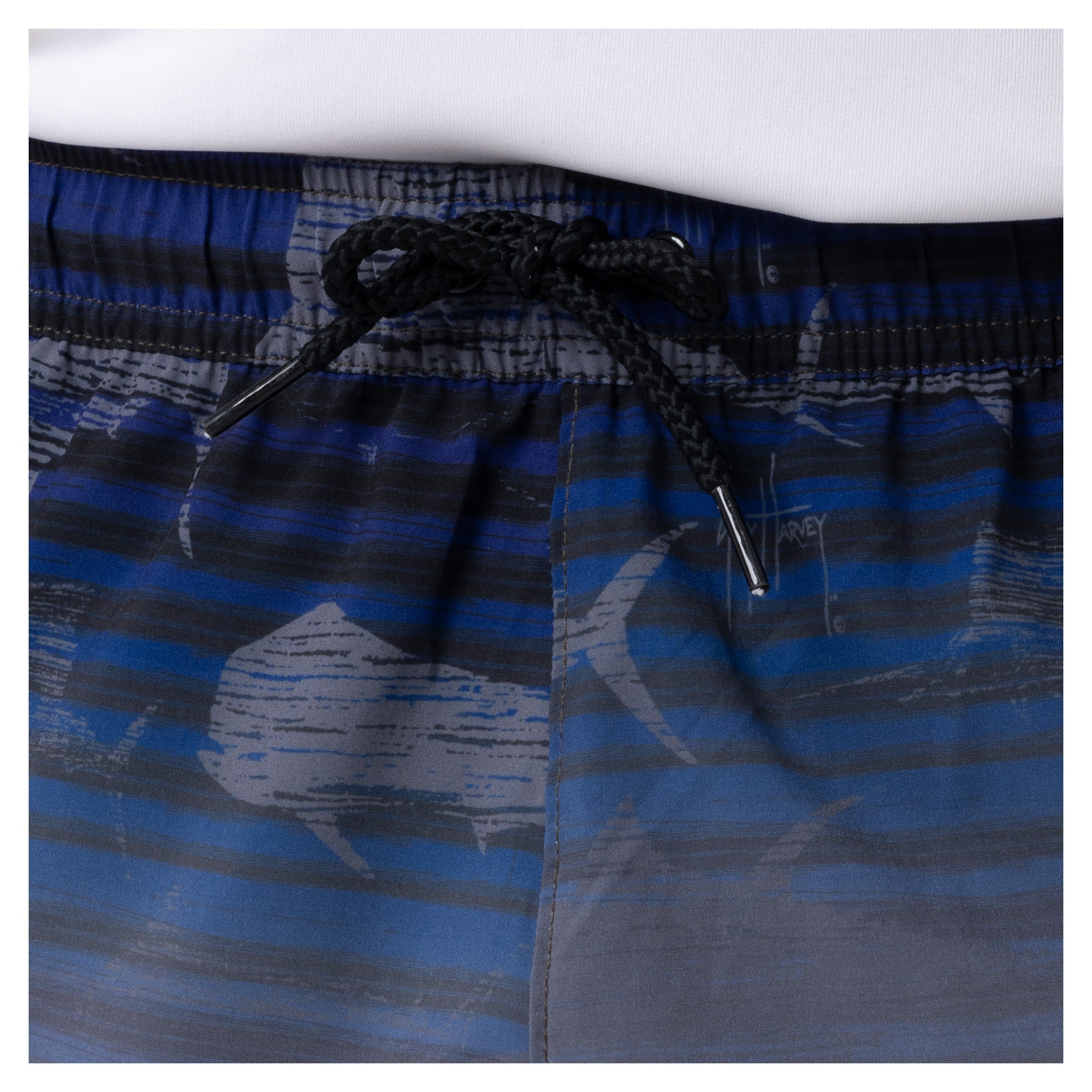 Men's Ocean Stripe 7" Volley Swim Trunk View 5