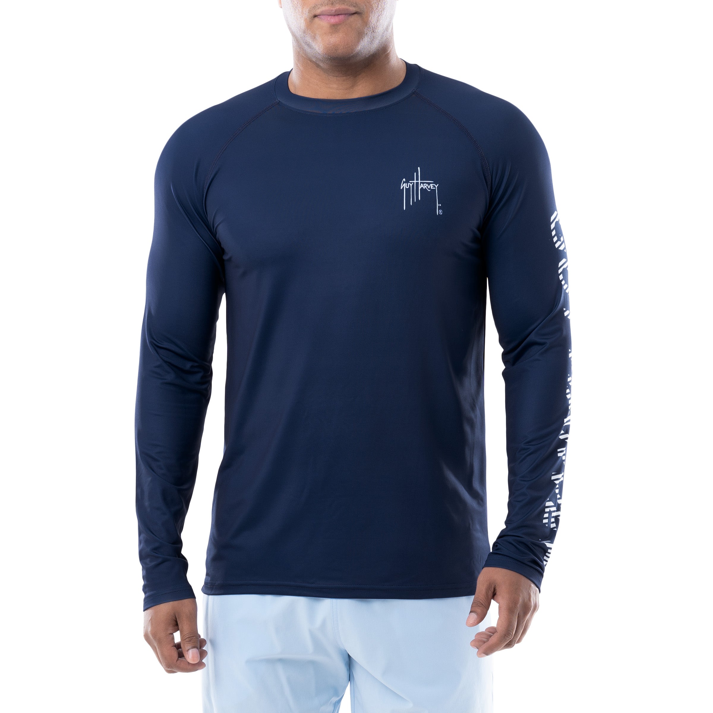 Men's Offshore Fishing Long Sleeve Performance Shirt View 2