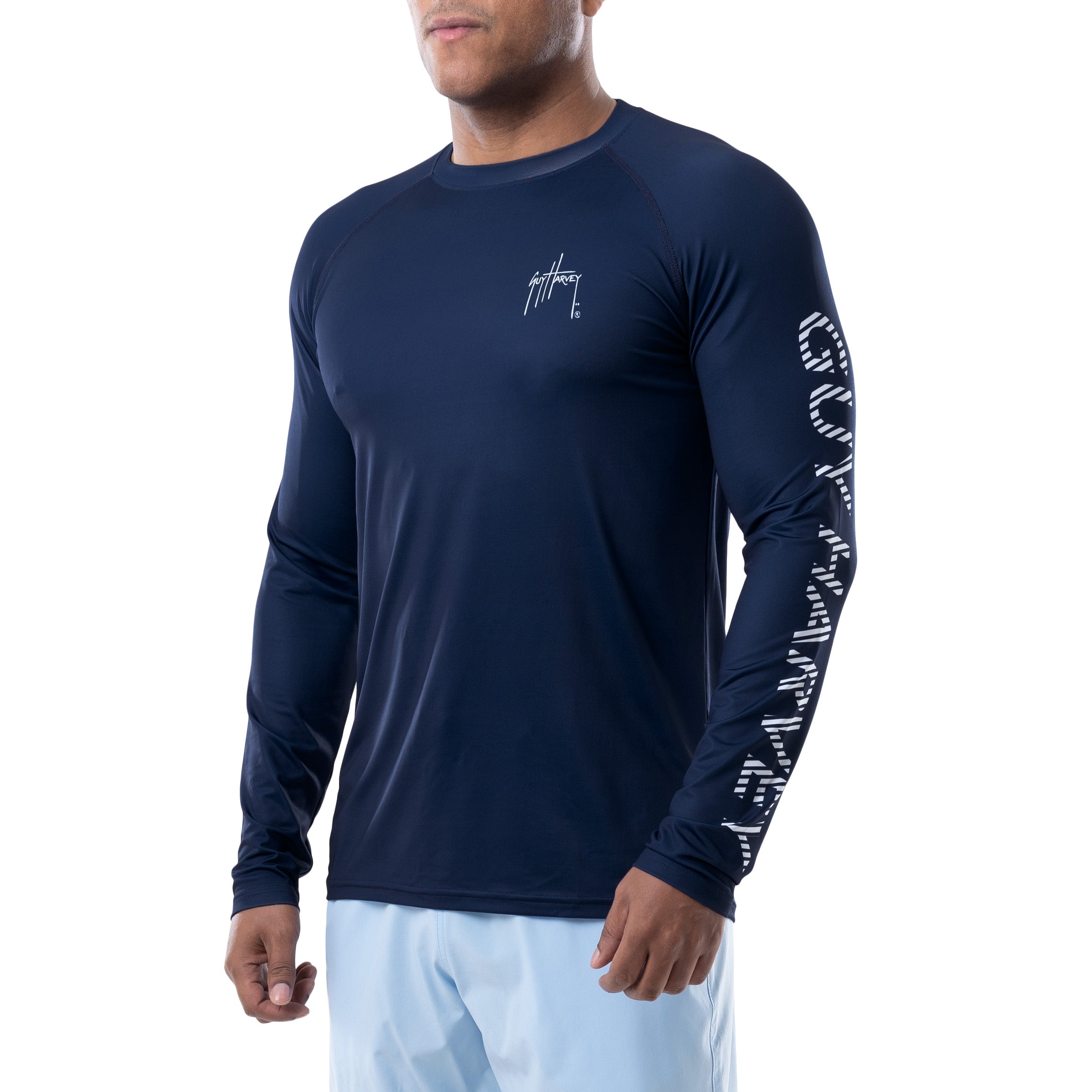 Men's Offshore Fishing Long Sleeve Performance Shirt View 4