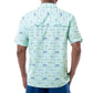 Men's Short Sleeve Scribble Performance Fishing Shirt View 2