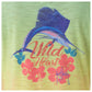 Ladies Wild at Heart Long Sleeve Raglan Slub Shirt View 3