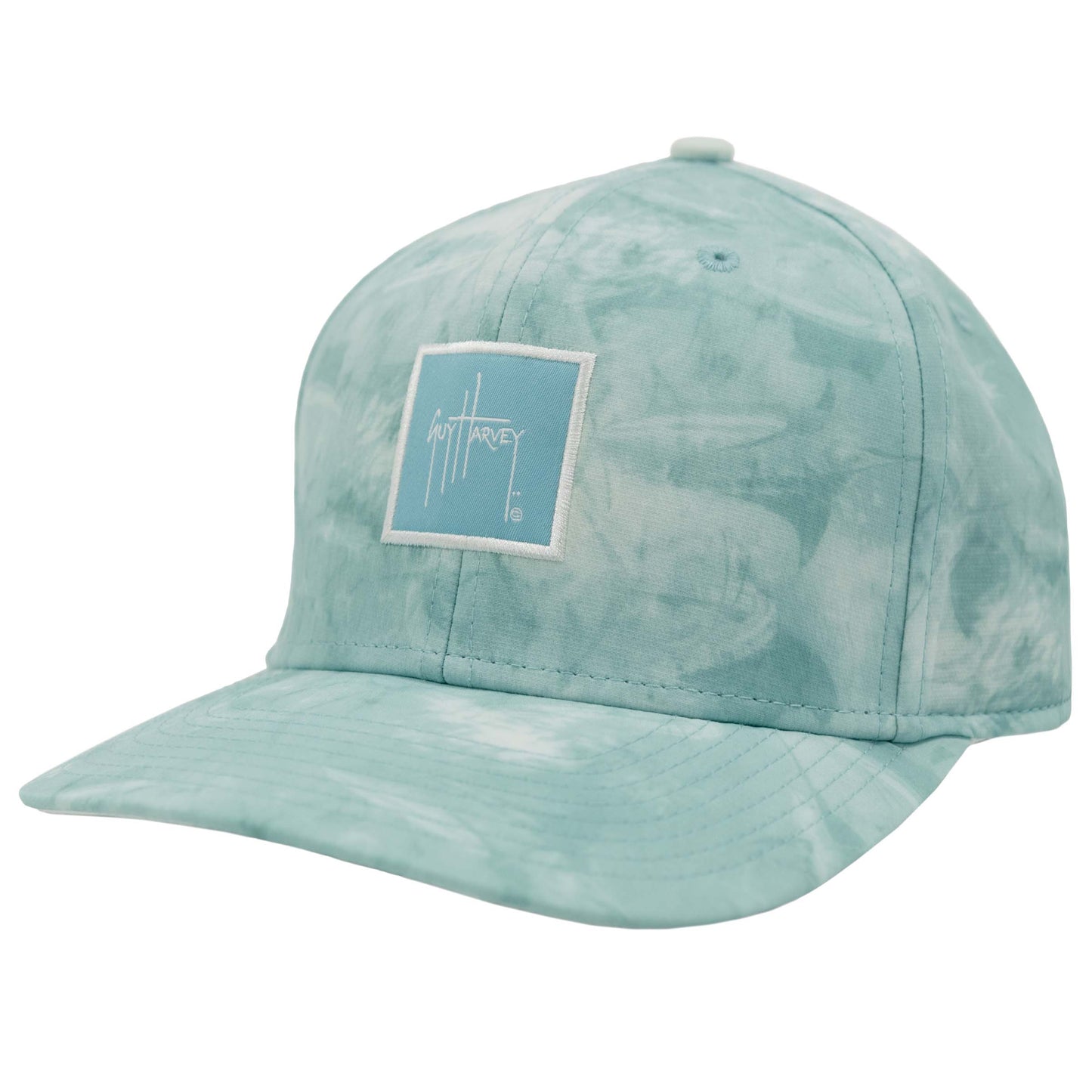 Ladies Green Saltwater All Over Performance Hat