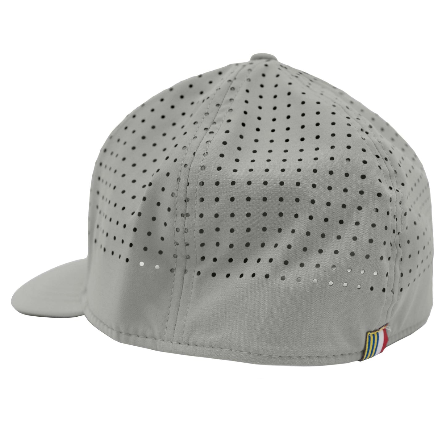 Men's Grey Total Tuna Flex Fitted Trucker Hat