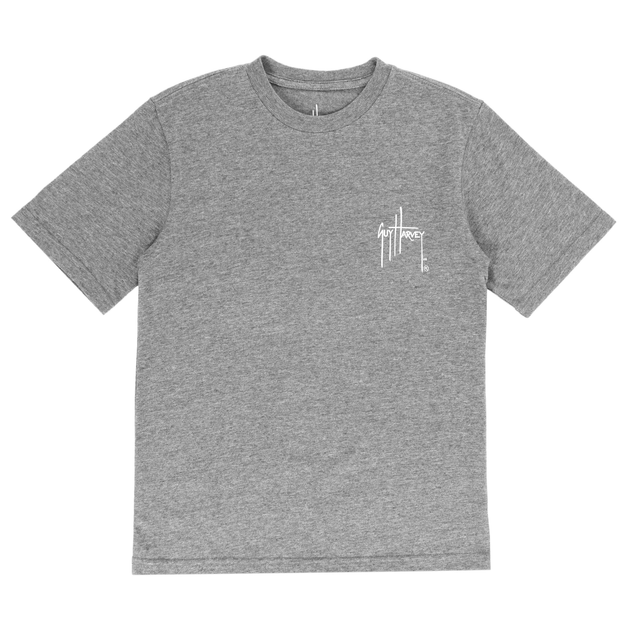 Kids Feelin' Great Short Sleeve Grey T-Shirt View 3