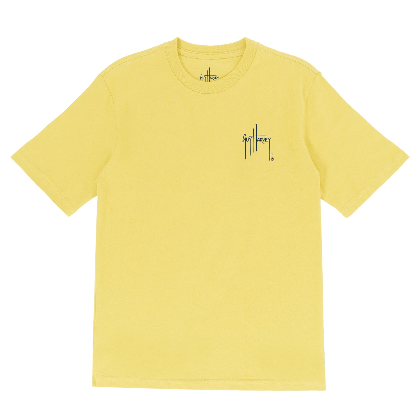 Kids Mahi Madness Short Sleeve Yellow T-Shirt View 3