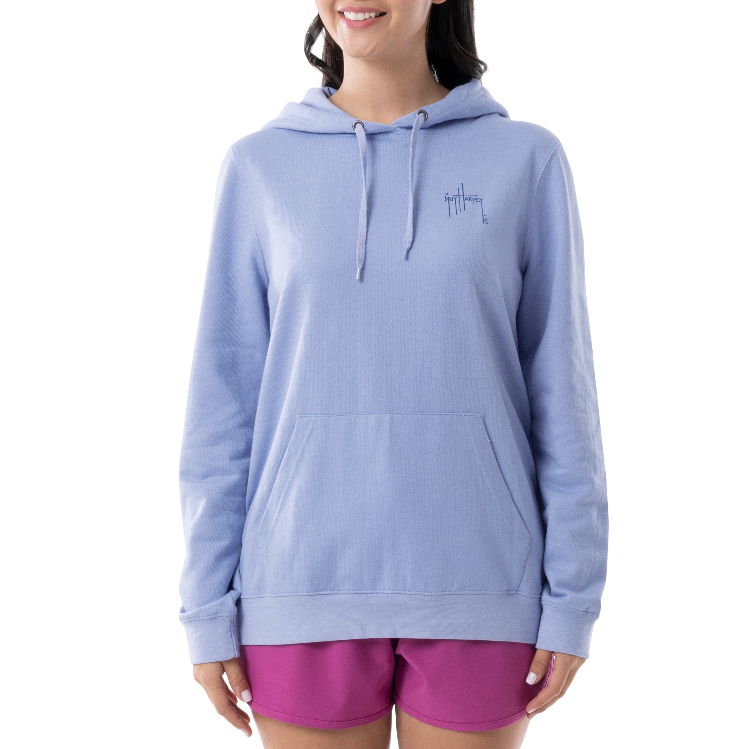 Ladies Sunrise in Paradise Fleece Hoodie View 2