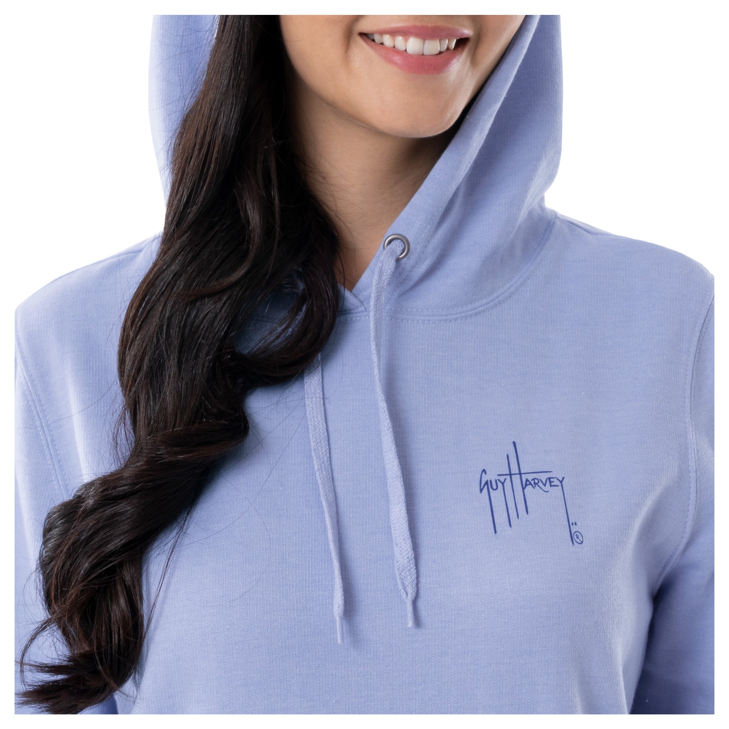 Ladies Sunrise in Paradise Fleece Hoodie View 5