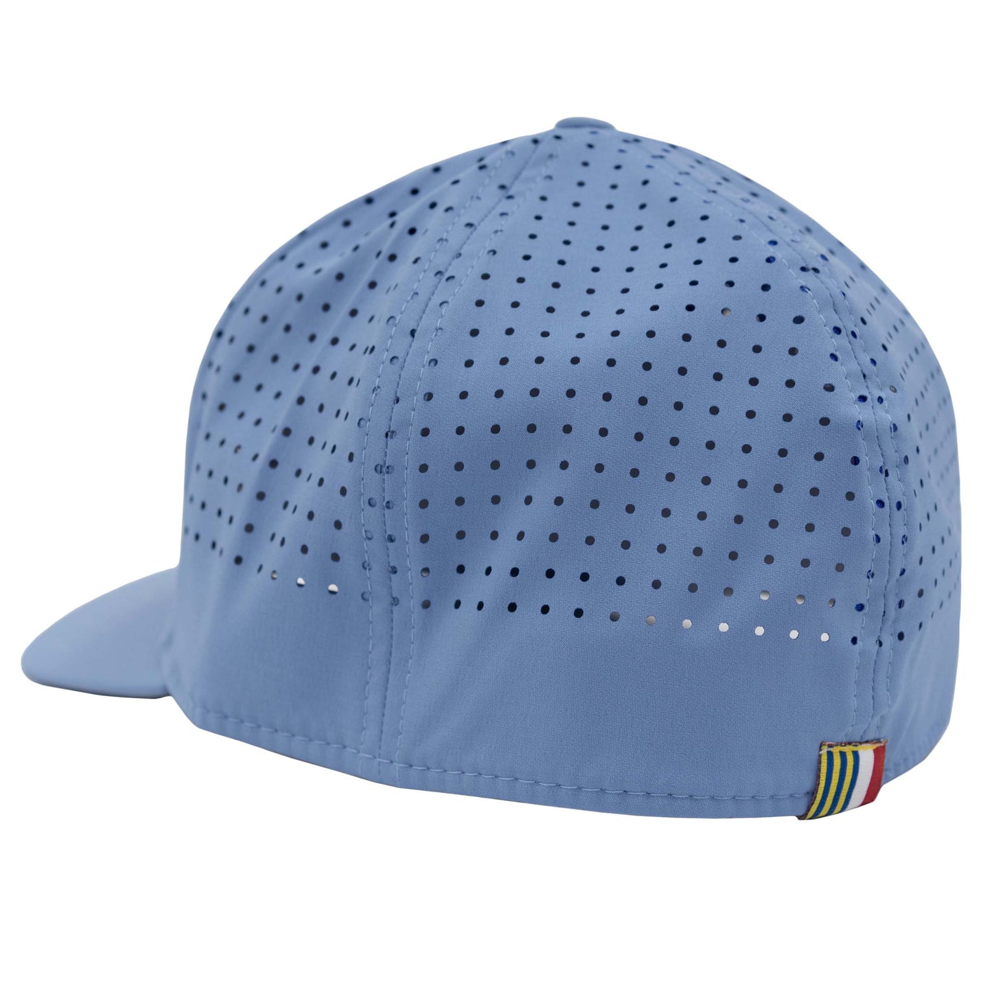 Men's Light Blue Total Tuna Flex Fitted Trucker Hat View 3