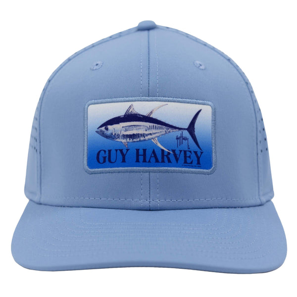 Men's Grey Total Tuna Flex Fitted Trucker Hat – Guy Harvey