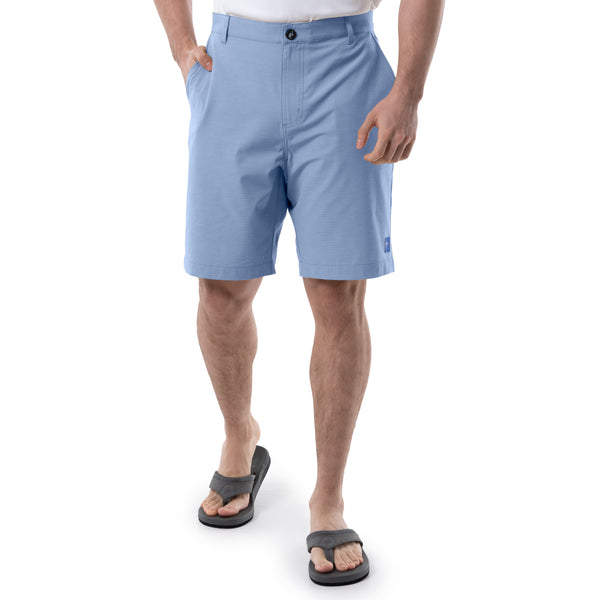 Men's Blue Hybrid Shorts | Performance Shorts