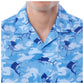 Men's Camo Sail Short Sleeve Fishing Shirt