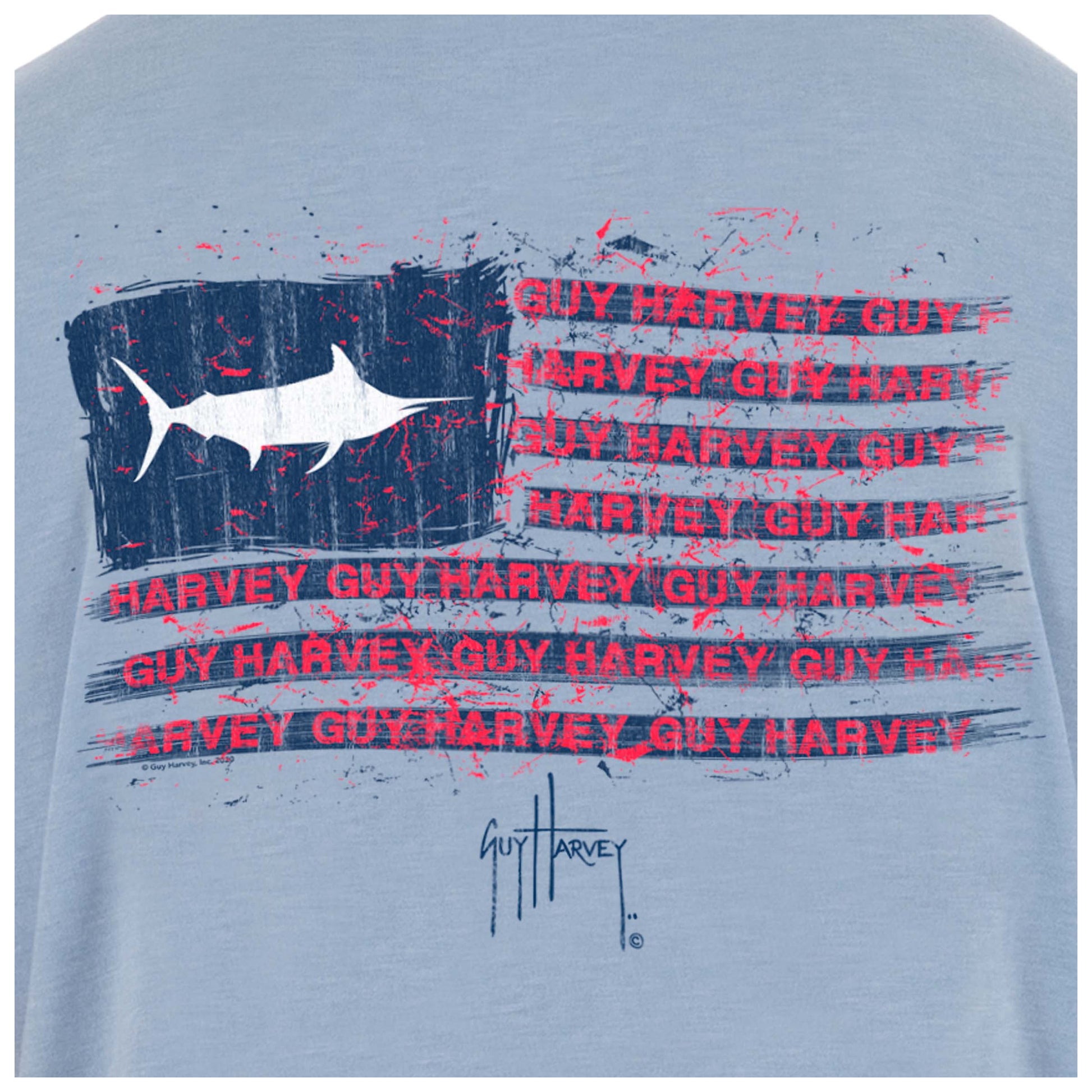 Men's American Marlin Short Sleeve T-Shirt – Guy Harvey