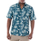 Men's Denim Shells Short Sleeve Fishing Shirt