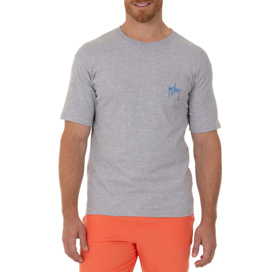 Men's Offshore Fishing Short Sleeve Pocket T-Shirt View 2