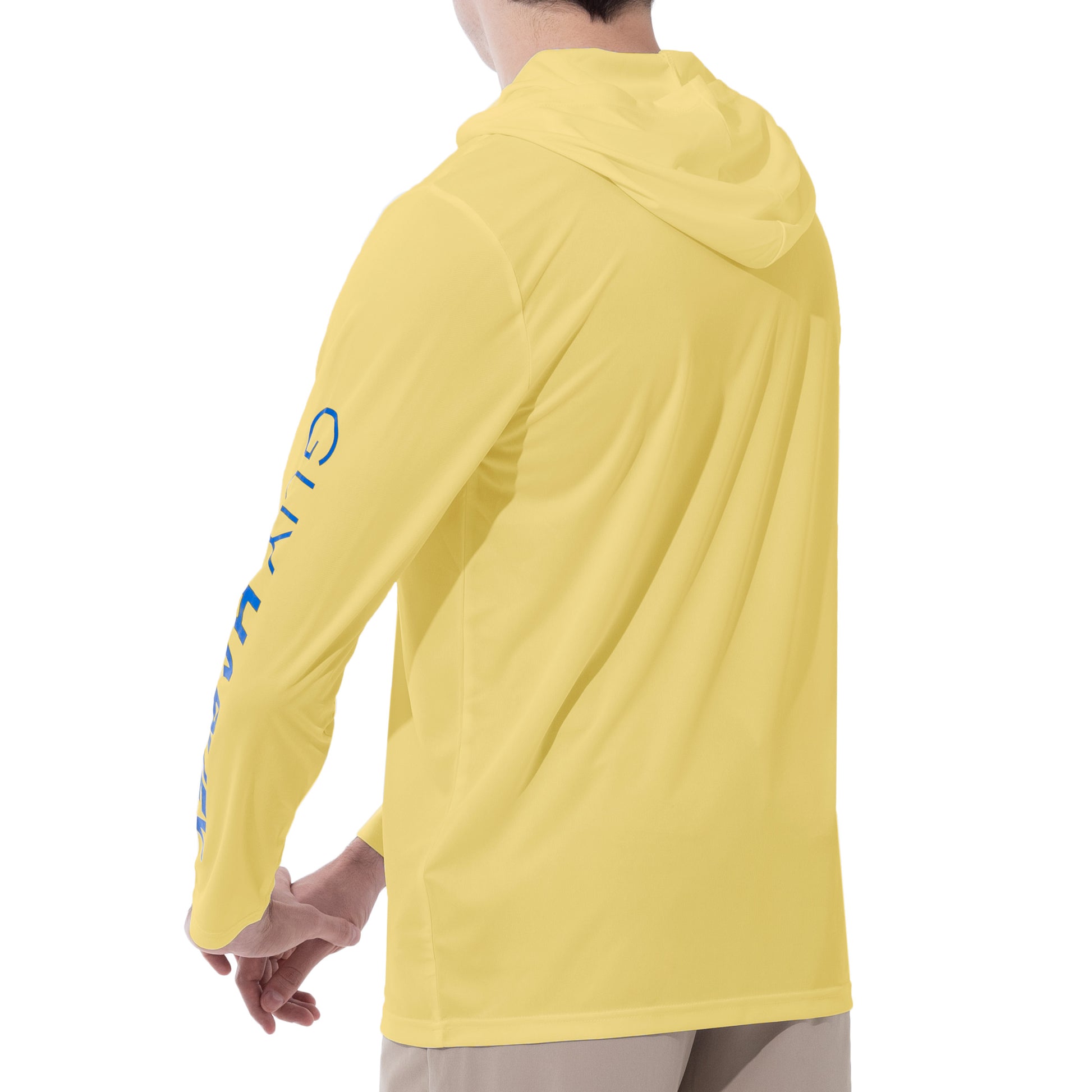 Custom Men's Upf 50+ Sun Protection Hoodie Shirts Long Sleeve