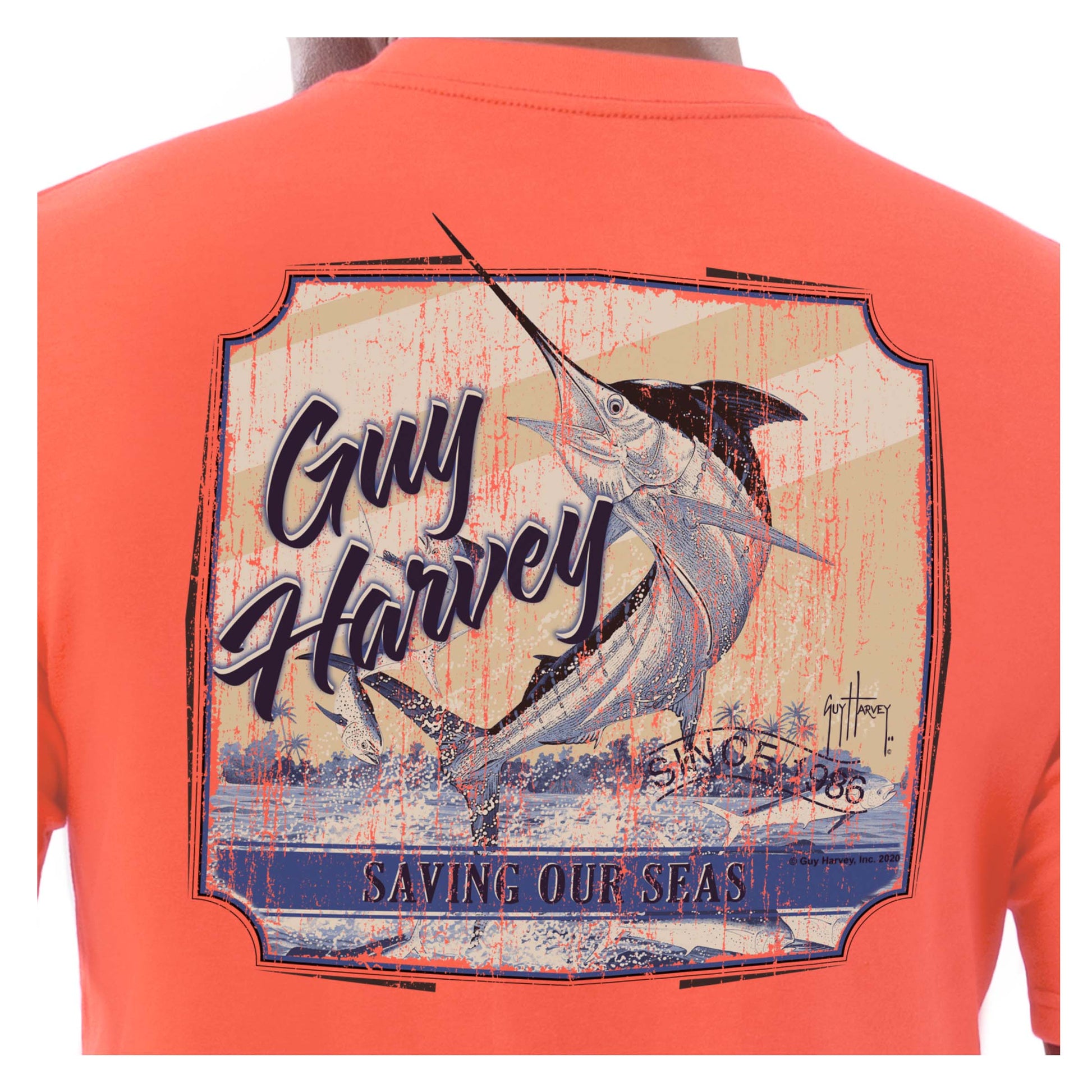 Guy Harvey Marine T-Shirts for Men