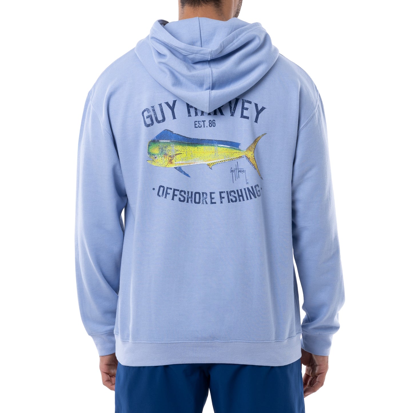 Men's Offshore Fishing Fleece Hoodie – Guy Harvey